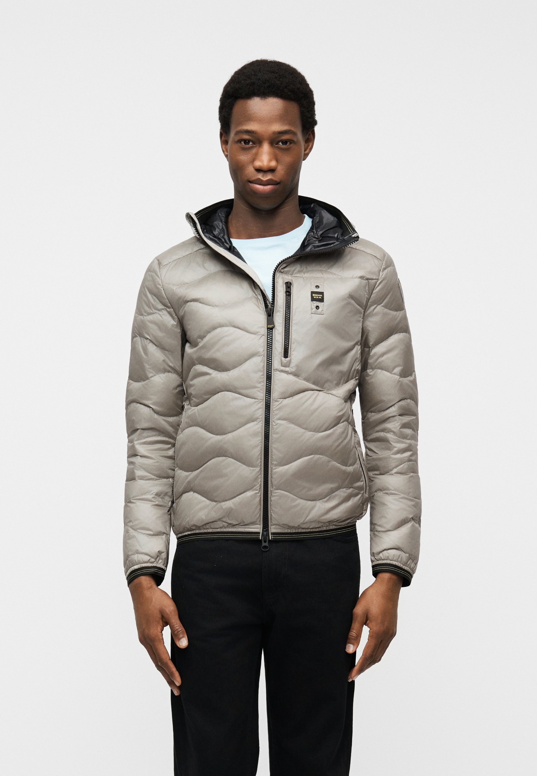 plumas blauer hombre