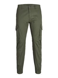 JJIPAUL JJFLAKE  - Cargohose - olive night