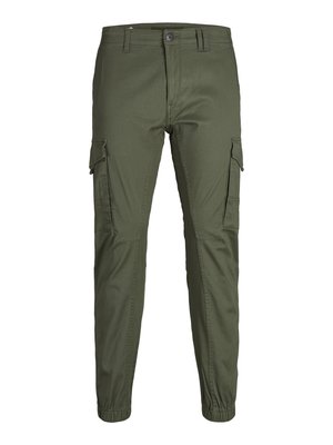 Jack & Jones JJIPAUL JJFLAKE  - Oldalzsebes nadrágok - olive night