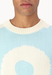Marimekko NEUTRA UNIKKO UNISEX - Maglione - turquoise/off white