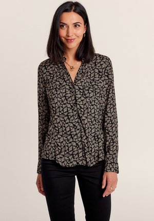 Breal BREAL BREAL SHIRT MIT LANGEN ÄRMELN - Overhemdblouse - noir