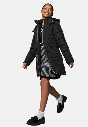REGULAR FIT - SHOWER RESISTANT MIDWEIGHT LONGLINE  - Wintermantel - black