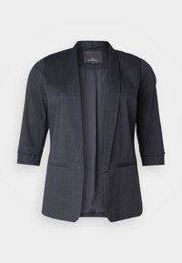 Unselected, dark grey melange