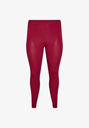 Zizzi, ZIZZI - Leggings - Hosen - rot