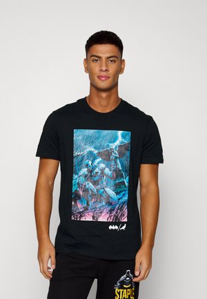 BATMAN GRAVE TEE UNISEX - Print T-shirt - black