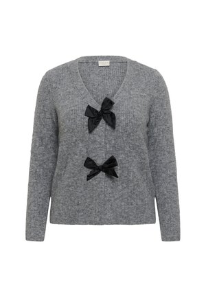 Kaffe Curve, KCMAI KNIT CARDIGAN - Gilet - grey melange