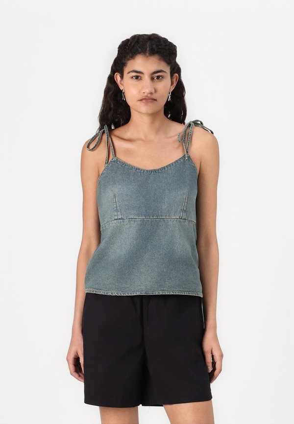 JXTUVA DENIM TOP - Blouse