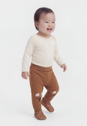 Name it NBMBOSO PANT - Spodnji deli trenirk - toasted coconut