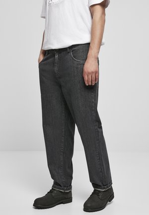 SOUTHPOLE EMBOSSED  - Straight leg jeans - black washed