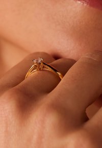 Lucardi Ring - gold-coloured
