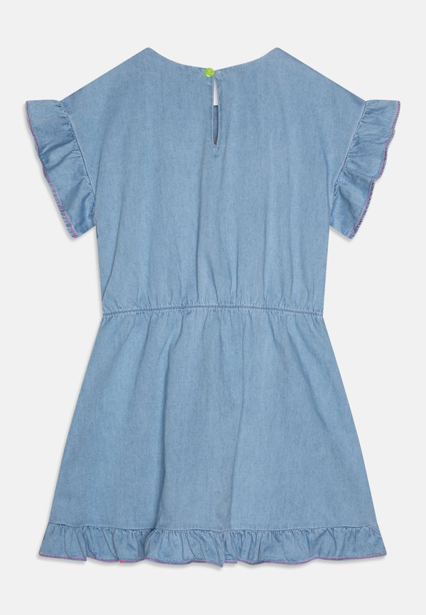 DRESS - Denim dress - bleach2