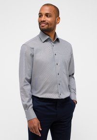 Eterna TWILLHEMD - COMFORT FIT - Hemd - grau