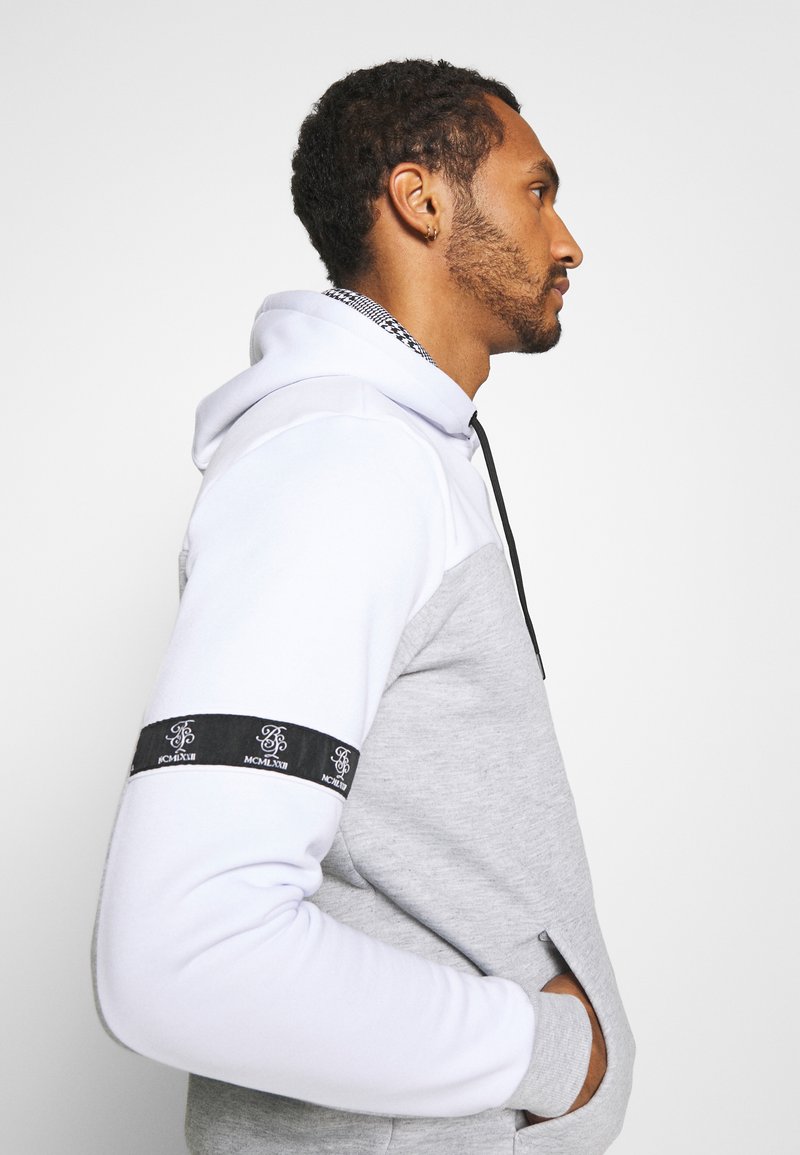 Herren Kapuzenpullover | Brave Soul FULHAM Kapuzenpullover optic white /grey marl / jet black/weiß - BC38911 Herren Kapuzenpullover | Brave Soul FULHAM Kapuzenpullover optic white /grey marl / jet black/weiß - BC38911