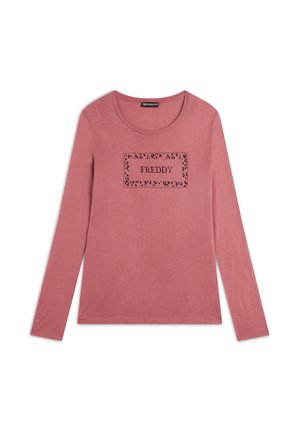 Freddy T-shirt à manches longues - deco rose