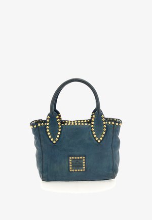 Campomaggi SHOPPING MALACHITE - Borsa a mano - zaffiro