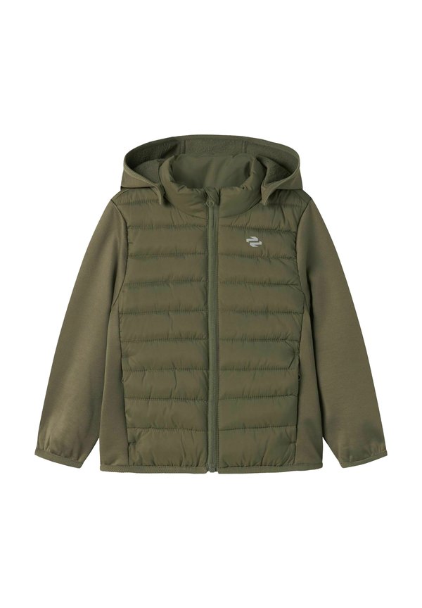 Winterjacke - dusty olive