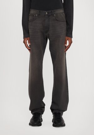 LOOSE FIVEPOCKET - Jean boyfriend - black