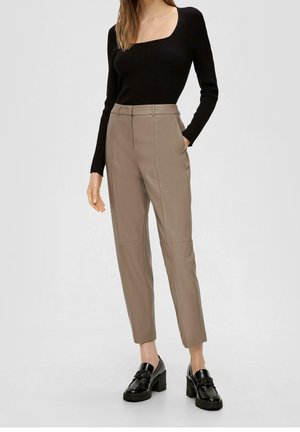 s.Oliver BLACK LABEL Broek - light brown