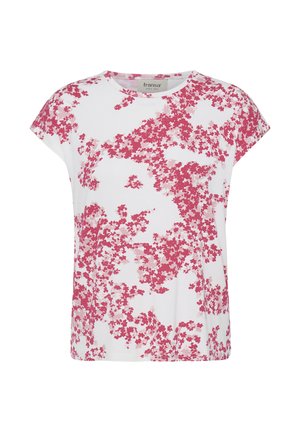 Fransa, FRAMY - T-shirts print - soft petals virtual pink