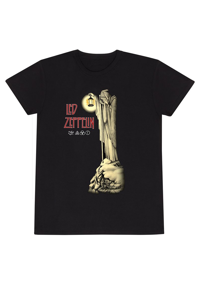 Henry Tiger LED ZEPPELIN HERMIT - Print T-shirt - black