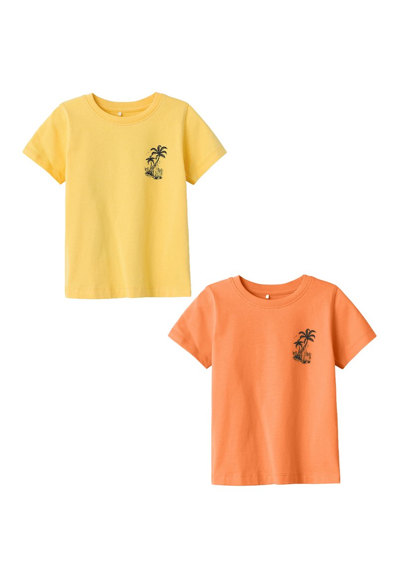 Name it 2ER-SET  - Print T-shirt - neongelb
