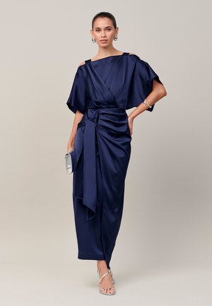 BWLDR, JOSYLIN MIDI DRESS - Robe de cocktail - navy blue