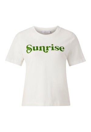 T-Shirt print - off-white