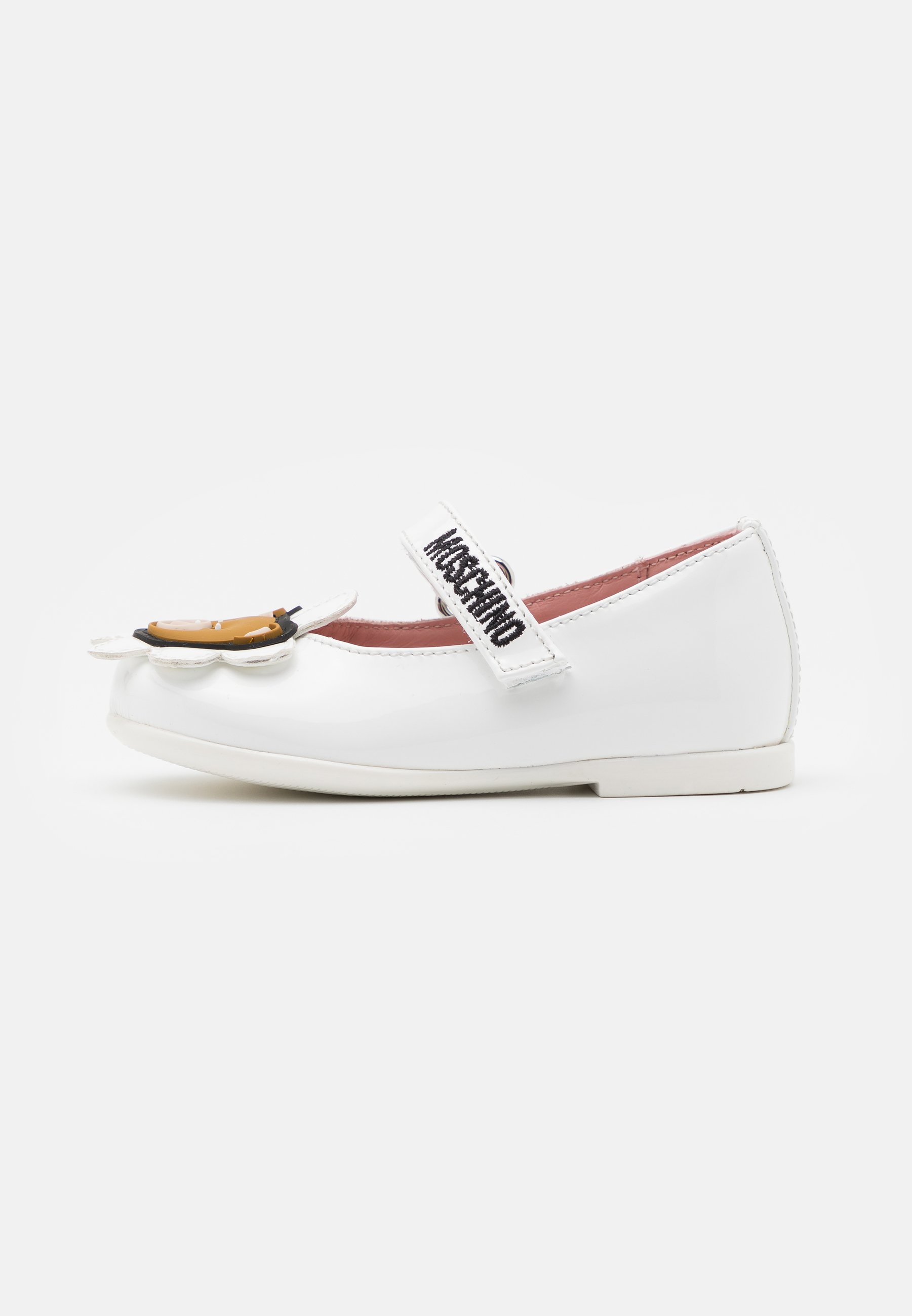 MOSCHINO Bailarinas con hebilla - white/blanco - Zalando.es