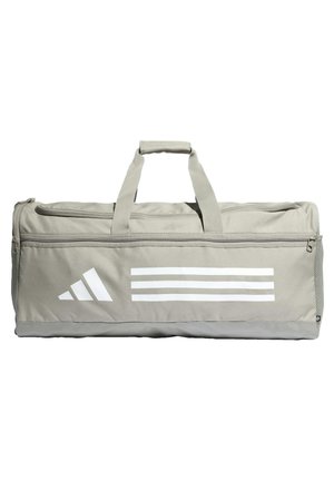 adidas Performance ESSENTIALS TRAINING MEDIUM - Borsa per lo sport - silver pebble/white