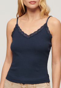 Superdry & Co ESSENTIAL - Top - richest navy