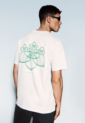 Tomorrowland Store, XRAY BLOSSOM TSHIRT MEN OFF WHITE - Print T-shirt - white