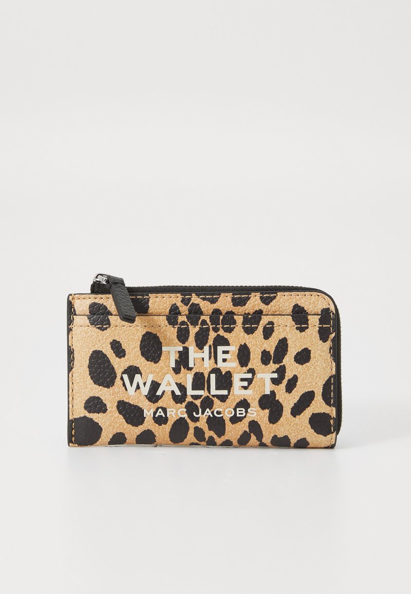 MARC JACOBS THE TOP ZIP WALLET - Lommebok - black multi