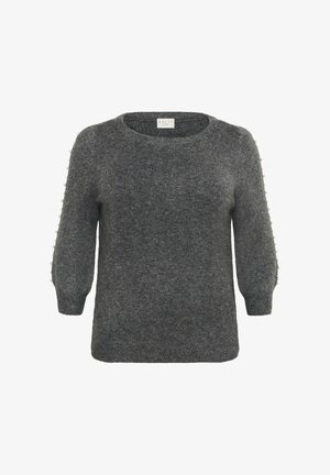 Kaffe Curve LETTY - Pulóver - grey melange