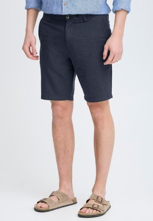 KSRAFA LINEN MIX - Šortky - sky captain