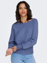 ONLY ONLADALINE LIFE NOOS - Stickad tröja - bleached denim