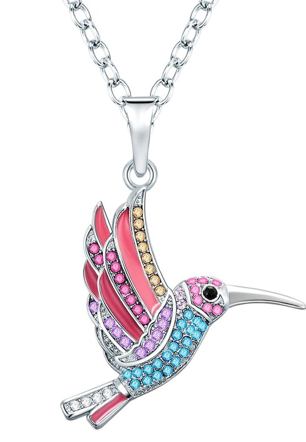 Halskette - silberfarben