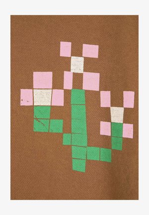 Bobo Choses, PIXEL FLOWERS - T-shirt imprimé - brown