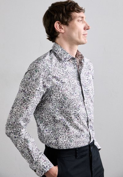 Paul Smith TAILORED FIT SHIRT - Shirt - white/lilac