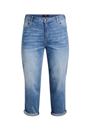 Zizzi Mom jeans - medium blue denim