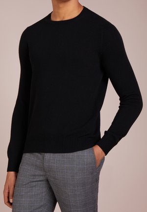 Strickpullover - black