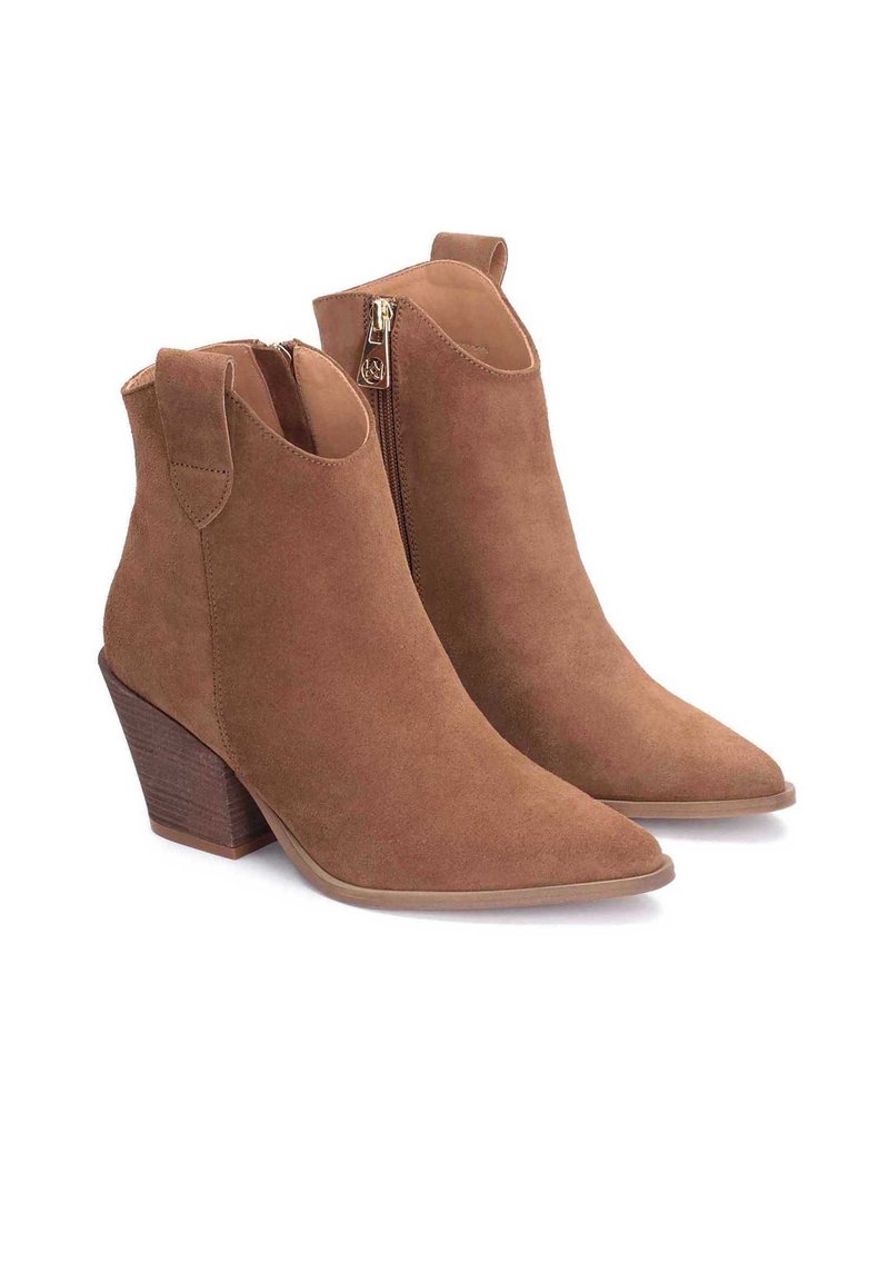 Damen Ankle Boots | Kazar SIGME Cowboy-/Bikerstiefelette brown/braun - HO80312 Damen Ankle Boots | Kazar SIGME Cowboy-/Bikerstiefelette brown/braun - HO80312