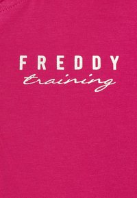 Freddy LEGGERA CON CAPPUCCIO E DETTAGLI - Felpa con zip - beetrootpurple aop ikatfuchsia