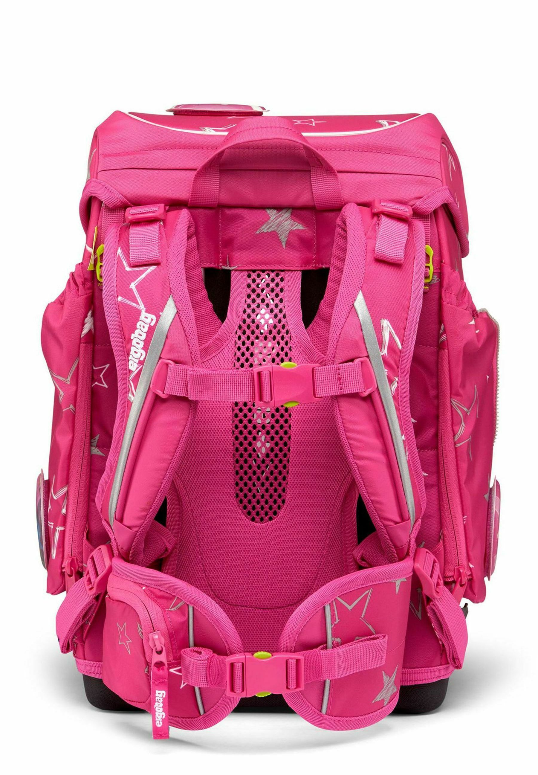 Sac à Dos Scolaire Ergobag Cubo - Set Complet, Design Ergonomique, Sécurité Réfléchissante