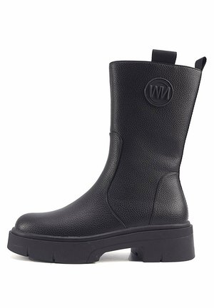 MILITARY FORREN  - Platform ankle boots - black