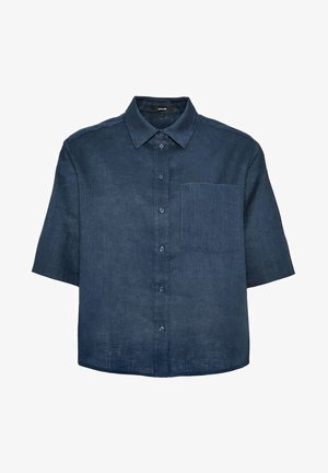 FITALIA - Button-down blouse - blue shadow