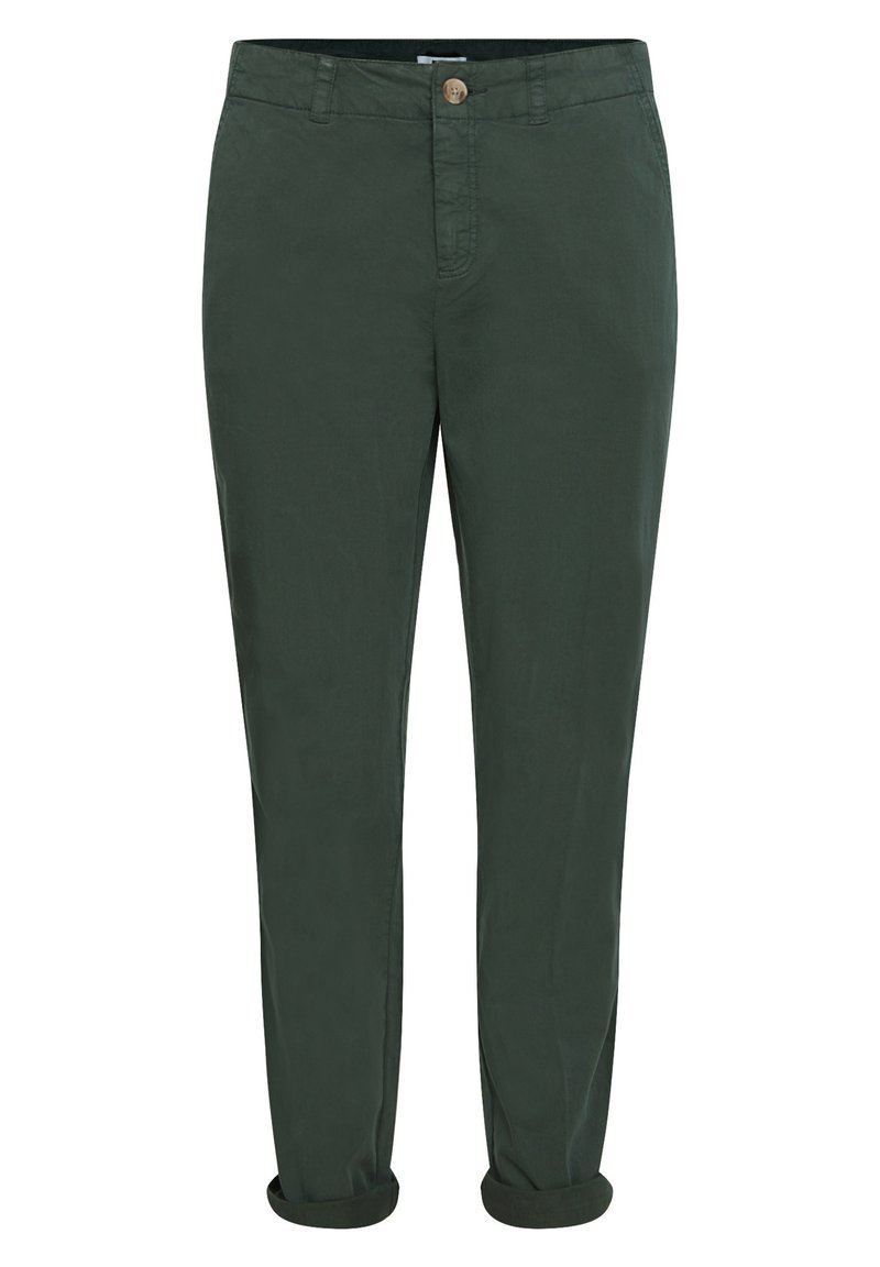 WE Fashion Broek donkergroen