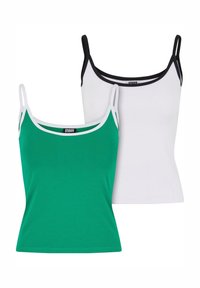 CONTRAST BASIC 2-PACK - Topp - froggreen white white black