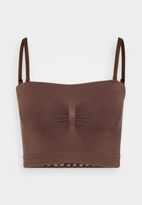 NEARLY NAKED BANDEAU - Shapewear - bossed up brown
