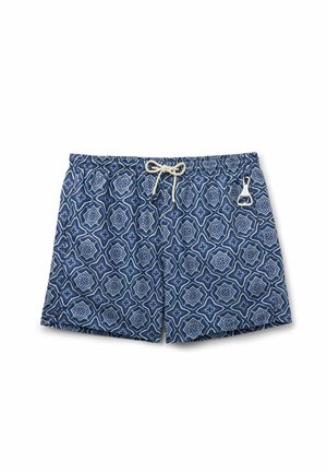IUMAN Intimissimi, MOSAIC PRINT WITH BOTTLE OPENER - Zwemshorts - blue