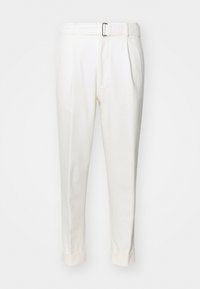 HUGO ITALIAN TWILL - Nadrágok - white
